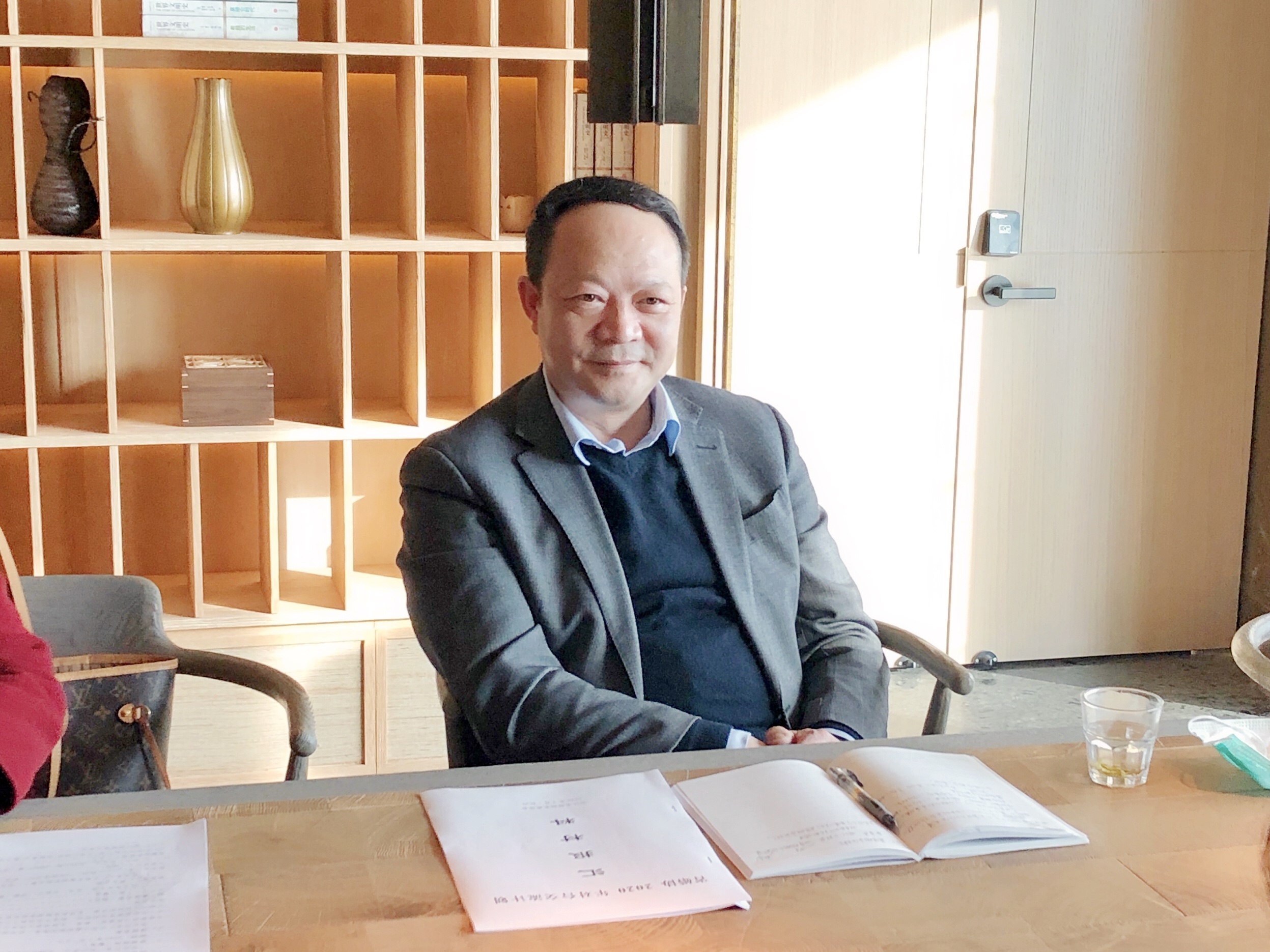 省台办副主任章启忠一行走访省婚姻家庭协会